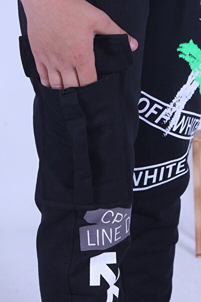 YA KO KİDS X Φούτερ με στάμπα Cargo Pocket