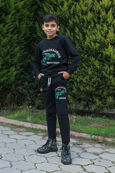 YA KO KİDS Σετ φόρμας Ya-ko Kids Dinosaur Printed Boys' Bottom-Top