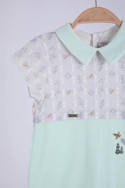 Babyhola 100% Cotton Baby Boy Jumpsuit 13668