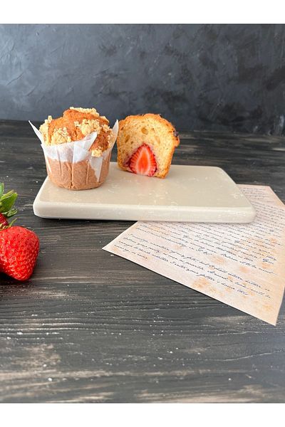 İDAY HOME Marble Presentation Holder Mocca Mousse