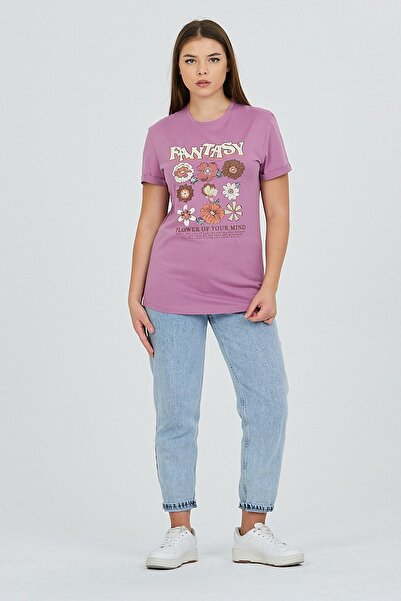 Kallisto Βαμβακερά παπούτσια με διπλό μανίκι λιλά