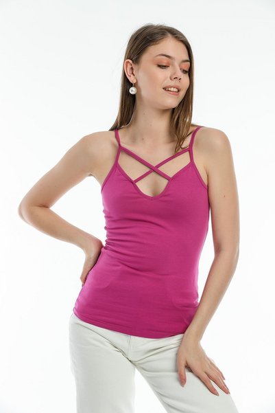 Kallisto Plum Rope Strap Body