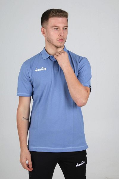 Diadora Μπλουζάκι Camping Ice Blue Pique
