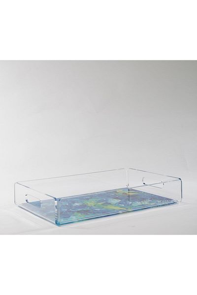 Binbirürün Magic of the Blue Plexiglass Tray