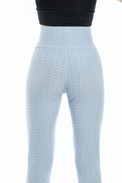 Kallisto Μπλε ψηλόμεσο κολάν κηρήθρας