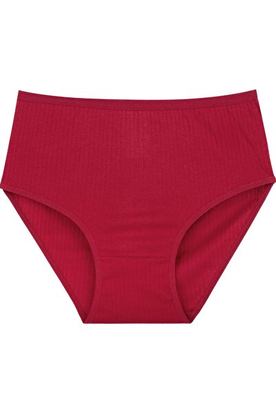 Humaone Pachet de 10 chiloți din țesătură cu șnur cu talie înaltă, 100% bumbac