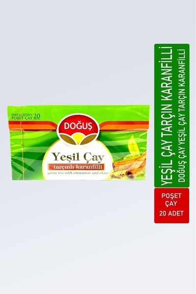 Doğuş Green Cinnamon Nativity Tea - 20 Pack Herbal Clove Depaçay1017