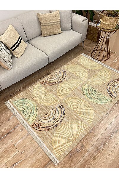 kilim home Διακοσμητικό υφαντό χαλί με μοντέρνο σχέδιο, μισόκυκλης εμφάνισης,...