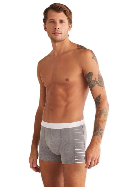 Kom Men's Gray Contra Boxer