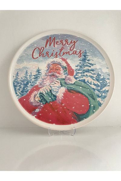 KAİZEN Christmas Christmas Plate - 32 Cm