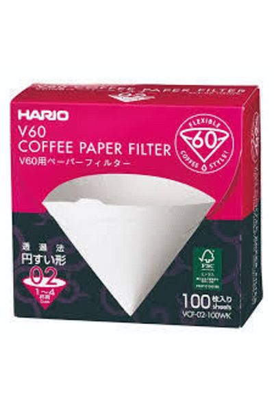 Hario V60 02 - 100 Filter Paper Boxed