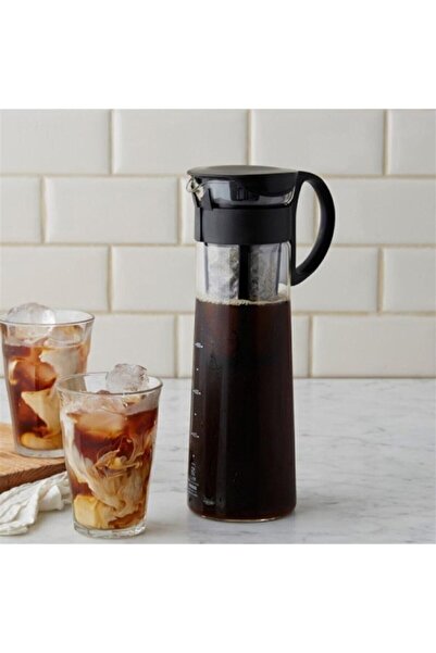 Hario Mizudashi (cold Brew) Coffee Pot - Filtered Cold Coffee Brewing Jug (brown)