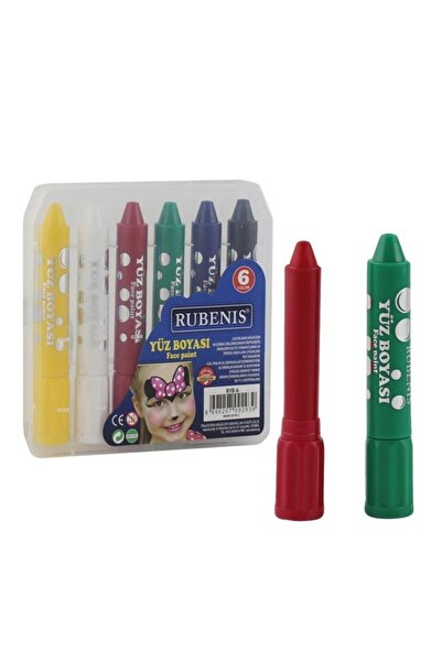 Rubenis Ryb-6 Çevirmeli Yüz Boyası 6 Renk