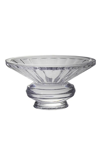 Paşabahçe Kristal El Imalatı Gravurlu Ayak Oval Kase 24244