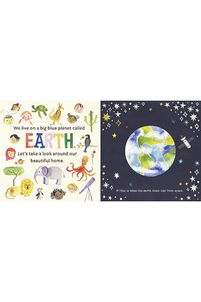 Penguin Books Jill McDonald's Hello, World! Planet Earth Board Book