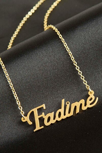 Bijuteri Net Fadime isimli kolye (Kişiye Özel)