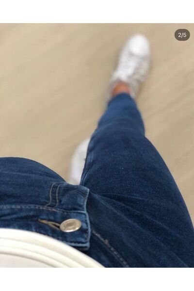 İBABUTİK Γυναικείο τζιν παντελόνι Darpaça τζιν παντελόνι Skinny παντελόνι