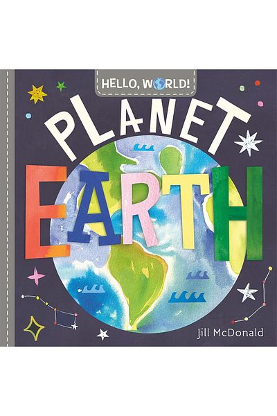 Penguin Books Jill McDonald's Hello, World! Planet Earth Board Book