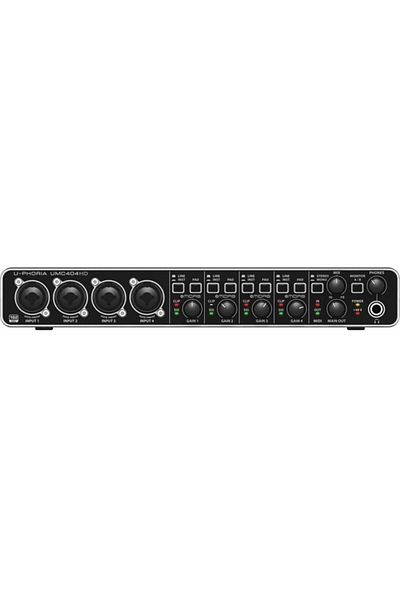 Behringer U-phoria Umc404hd Professional Sound Card Usb