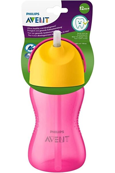 Philips SCF798/02 Sippy Cup with Straw 300 ml Pink