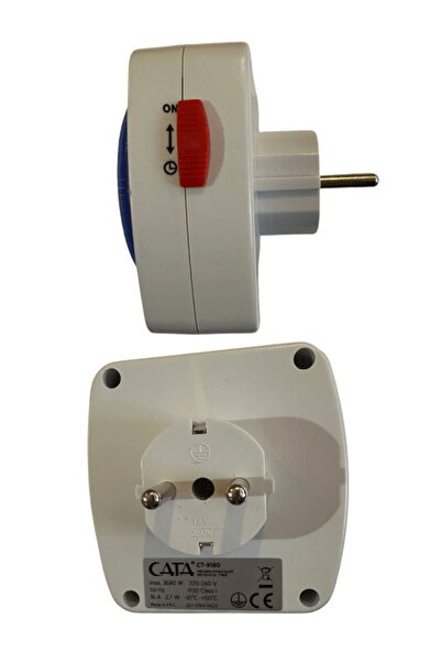 Cata CT-9180 3680W 16 Amper Mekanik Zaman Saati