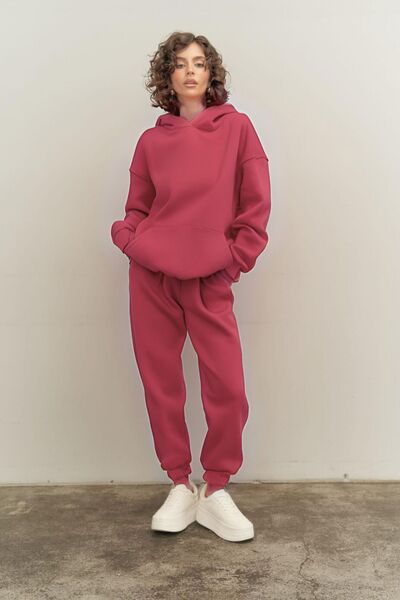 YAKAMEL Дамски овърсайз 3-слоен шерпа суитчър