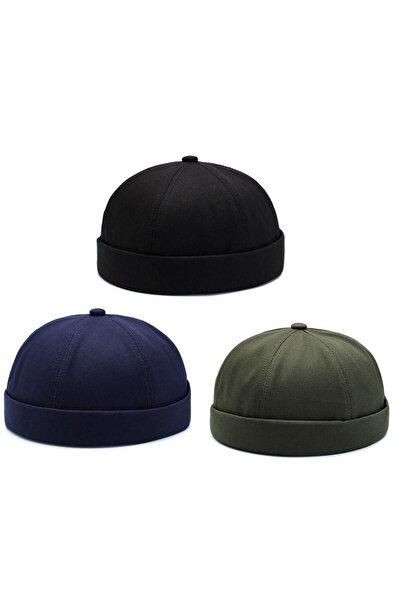 Rupen Kraft Set of 3 Hip Hop Skullcap Hats