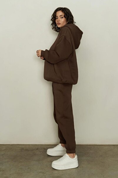 YAKAMEL Γυναικείο Σετ Φόρμας Ψηλόμεσο - 3 Νήματα Σαρντονγκλάιντ