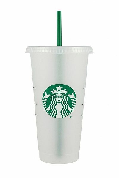 Starbucks ® Travel Glass for Cold Iced Beverage 710 Ml 24 Oz Cold To-go Cup