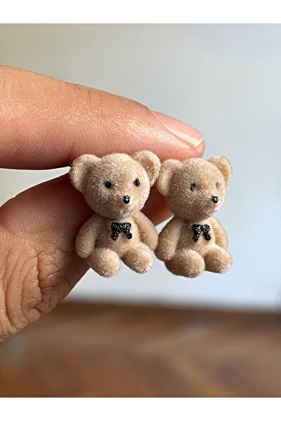 Rupen Kraft تصميم خاص للأقراط المزدوجة على شكل دب تيدي بير