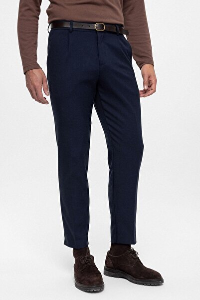 OKULCUBABA Men's School Quality - Flexible and Lycra Fabric Trousers