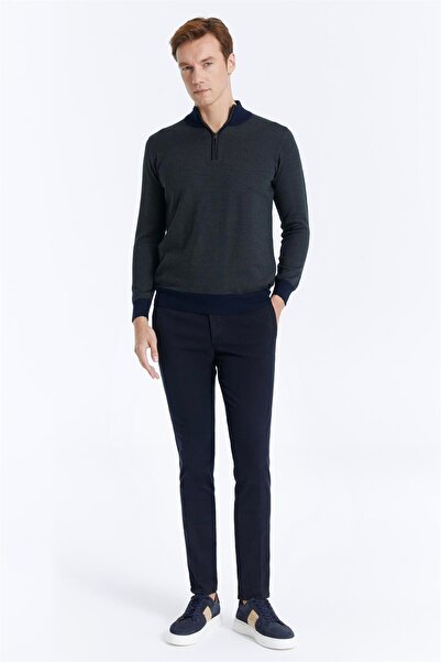 YAKAMEL Muške Elastično Sa likrom Tkano pantalone