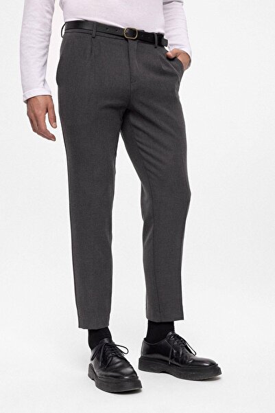 OKULCUBABA Men's School Quality - Flexible and Lycra Fabric Trousers