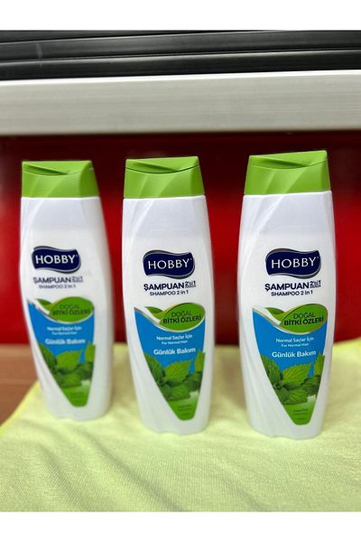 Hobby 600 Ml 3 Natural Plant Shampoo