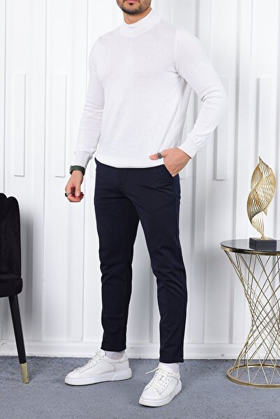 YAKAMEL Elastično muške Tkano pantalone