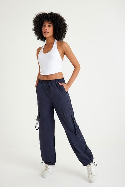Kutaf Women's Parachute Pants - Relaxed Fit