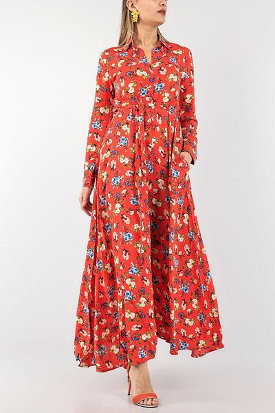 Phoenix Women Patterned İlkesim Shirt Dress