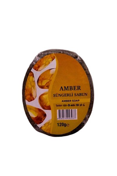 Karşı Köyden Amber Extract Natural Sponge Soap, Natural Sponge Soap