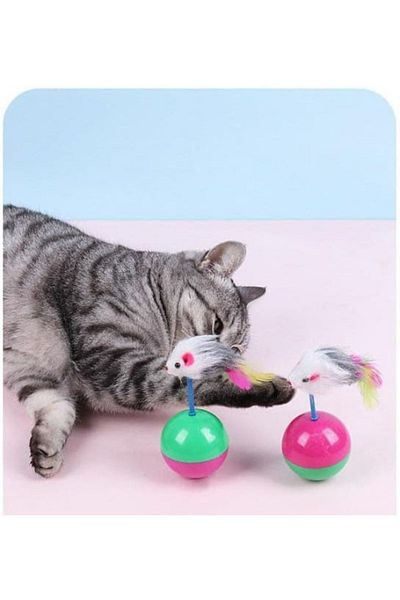 shop كرة لعب للقطط من Feathered Mouse Pilgrim - لعبة تعليمية لمطاردة الفئران للقطط