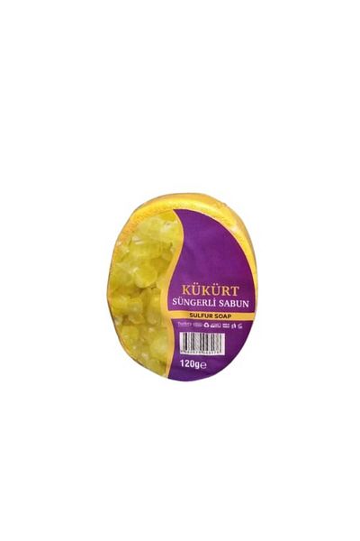 Karşı Köyden Natural Sponge Soap with Sulfur Extract, Natural Sponge Soap