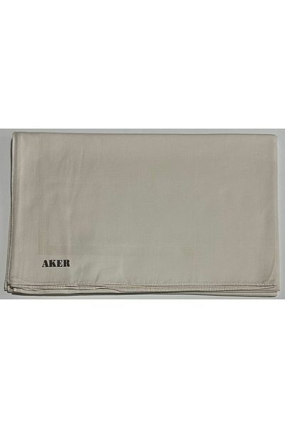 Aker Şal din bumbac simplu crem - 1030900 -912