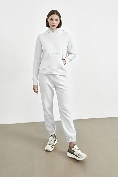 YAKAMEL Βασικό Γυναικείο Σετ Φόρμας με Κουκούλα