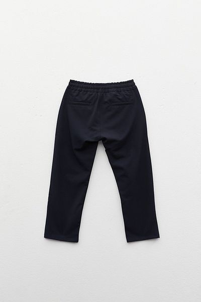 OKULCUBABA Boys/Girls - Elastic School Pants with Hidden Waist and Side Pockets