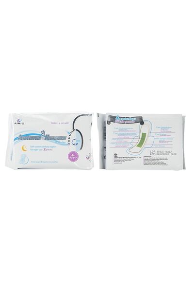 Kenpool Tiens Airiz Hygienic Women's Pad Active Oxygen Negative Ion Organic P...