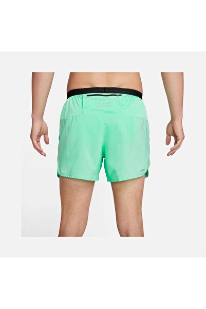 Nike Dri-Fit Stride Run Division 13cm  Brief-Lined Running Erkek  yeşil koşu spor Şort dq6549