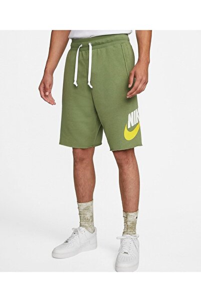 Nike Sportswear Sport Essentials French Terry Alumni Erkek Şort Yeşil