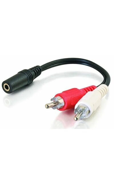OEM 15cm 3.5mm Stereo To 2 Rca Kablosu