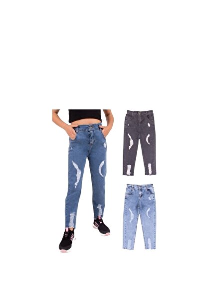 BBS Poderane farmerke sa elastičnim strukom