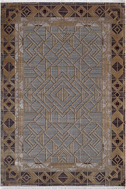 Royal Halı Elıte Qe01a %60 Doğal Iplik %40 Akrilik Iplik Ile Üretilen Tozum Az Üst Segment Halı