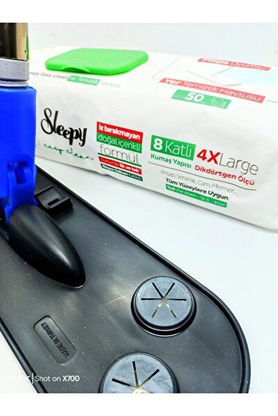 MrAplus Sleepy Yüzey Temizleme Havlusu Ve Mop,sleepy Yer Temizlik Havlusu